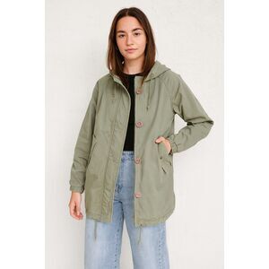 Love Tree size Medium army Green, military style coat.